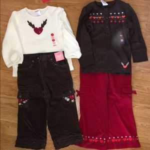 NWT Gymboree mix and match outfits